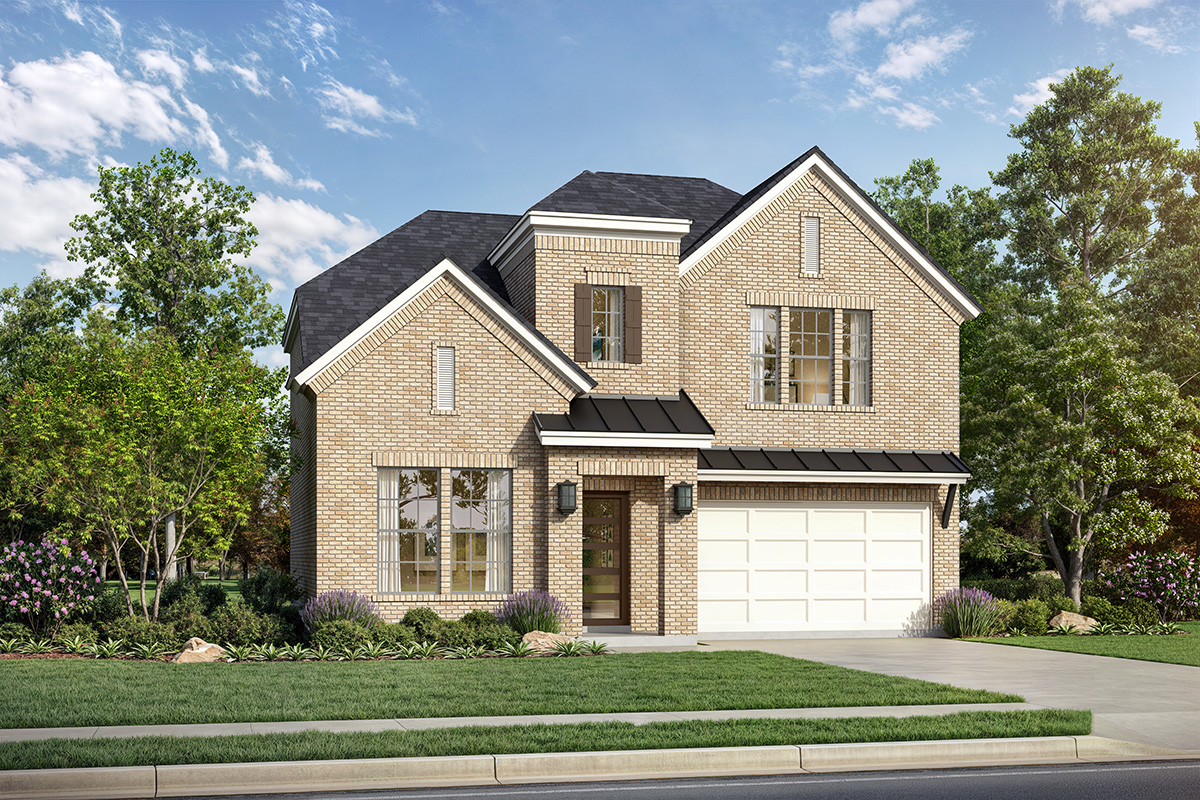 Coronado A - 2 Story House Plans in Frisco TX