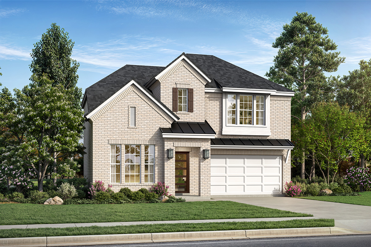 Coronado B - 2 Story House Plans in Frisco TX
